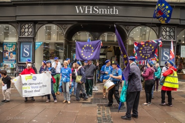 Making a statement in the centre of Bath. Photo © Clive Dellard.